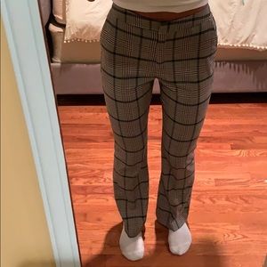 ASOS plaid flare pants